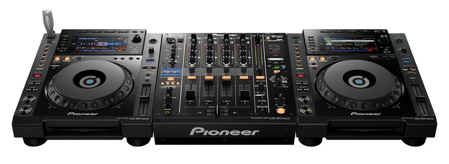 Kit 2 CDJ Pioneer 2000 Nexus + Mixer 900
